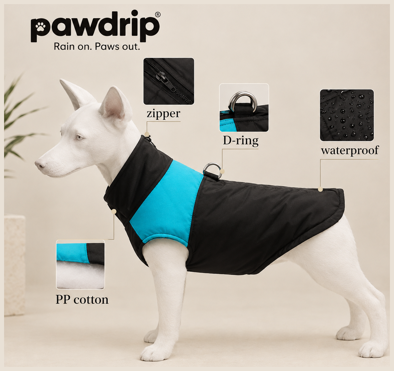 The Pawdrip™ Dog & Cat Coat — photo 5